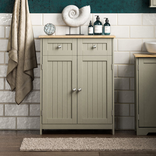 House of Hampton 60Cm W x 75cm H x 30Cm D FreeStanding Bathroom